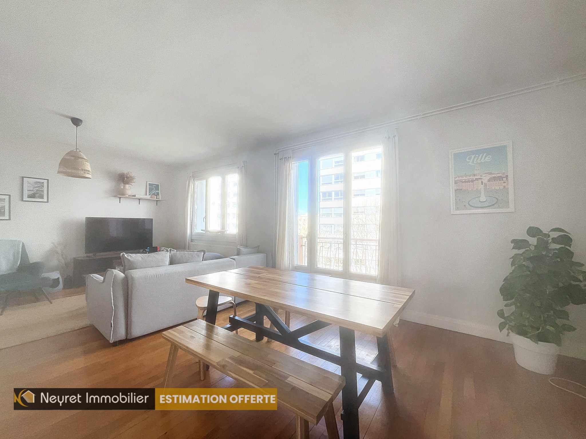 Vente Appartement à Lyon 6e arrondissement 4 pièces