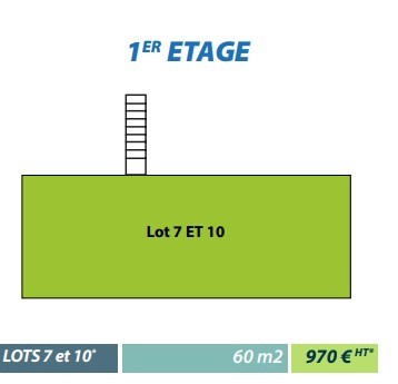 Location Bureau / Commerce à les Abymes 0 pièce