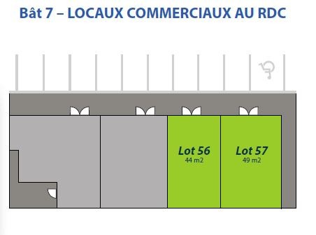 Location Bureau / Commerce à Vieux-Fort 0 pièce