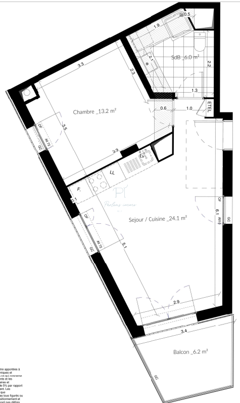 Vente Appartement à Vigneux-sur-Seine 2 pièces