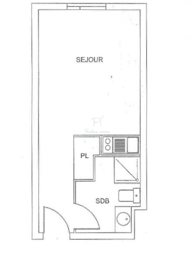 Vente Appartement à Paris Gobelins 13e arrondissement 1 pièce