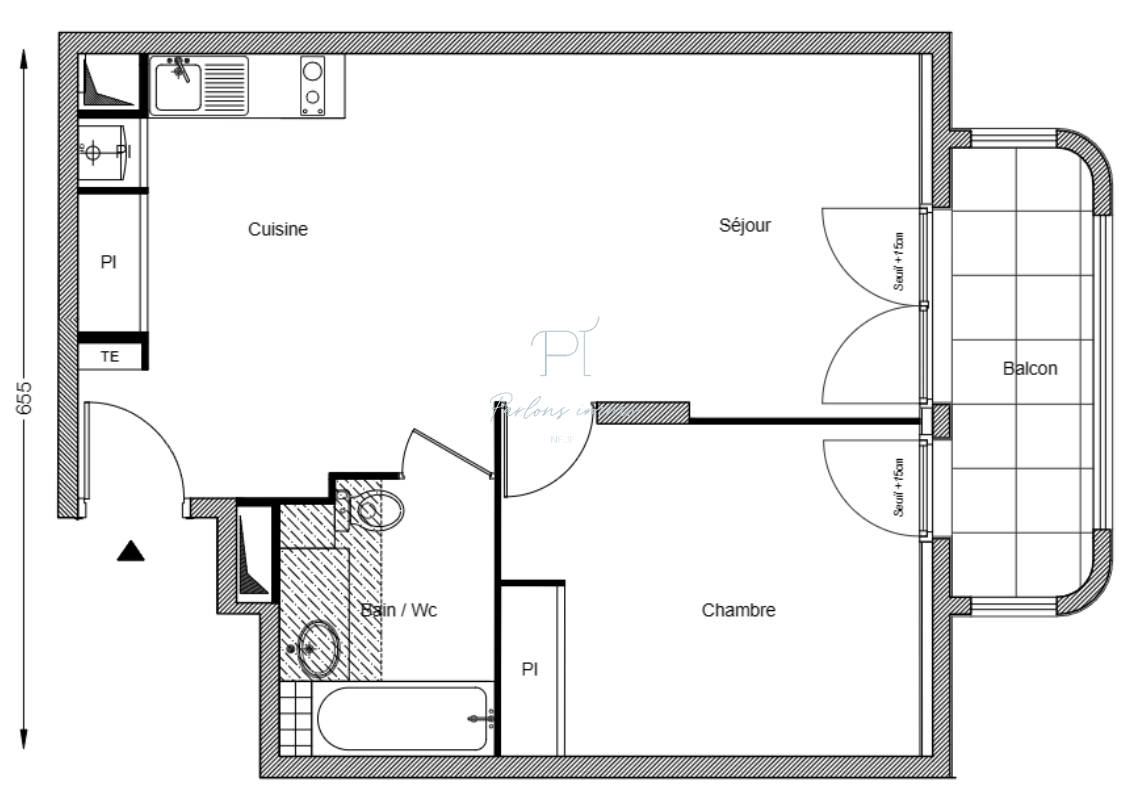 Vente Appartement à Ormesson-sur-Marne 2 pièces