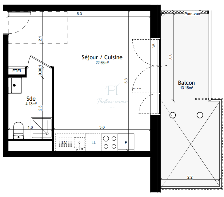 Vente Appartement à Vigneux-sur-Seine 1 pièce