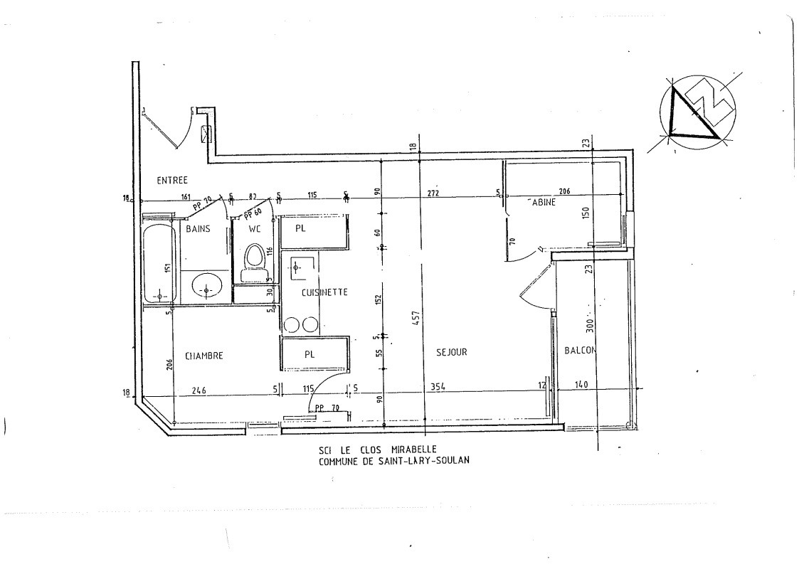 Vente Appartement à Saint-Lary-Soulan 2 pièces