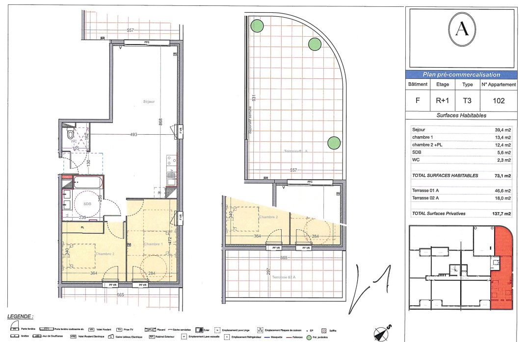 Vente Appartement à Lattes 3 pièces