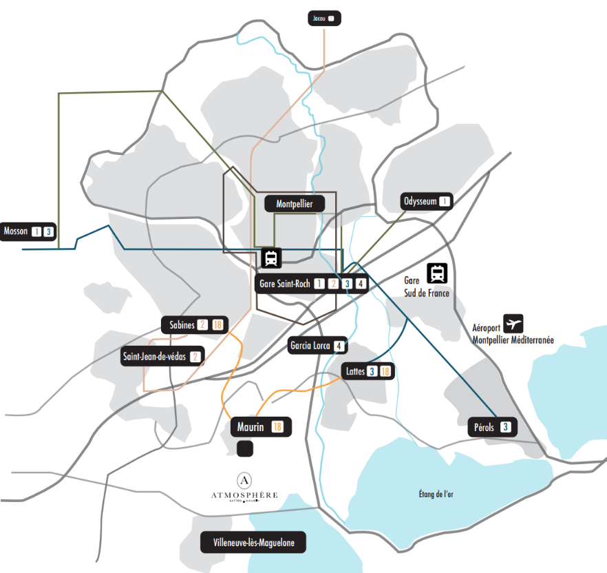 Vente Appartement à Lattes 3 pièces