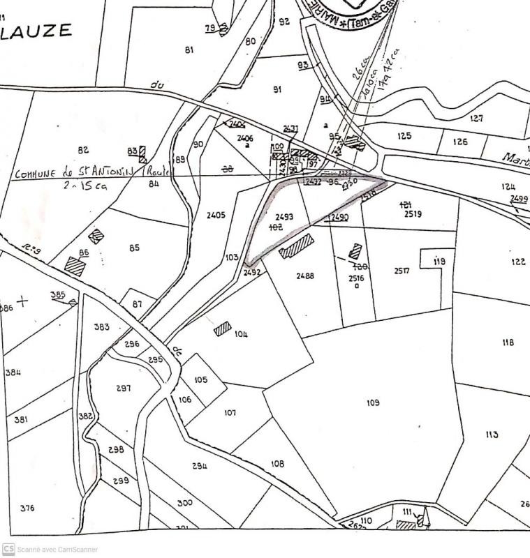 Vente Terrain à Saint-Antonin-Noble-Val 0 pièce