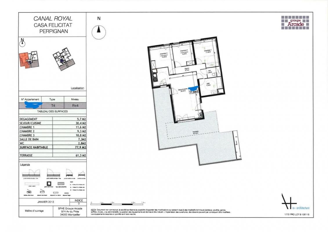 Location Appartement à Perpignan 0 pièce