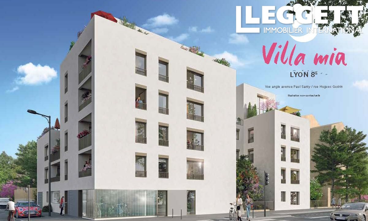 Vente Appartement à Lyon 8e arrondissement 3 pièces