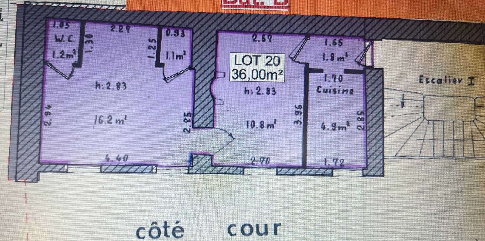 Vente Appartement à Besançon 2 pièces