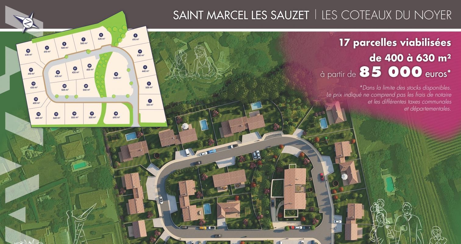 Vente Terrain à Saint-Marcel-lès-Sauzet 0 pièce