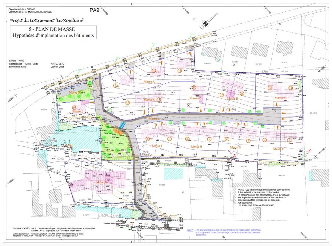 Vente Terrain à Charmes-sur-l'Herbasse 0 pièce