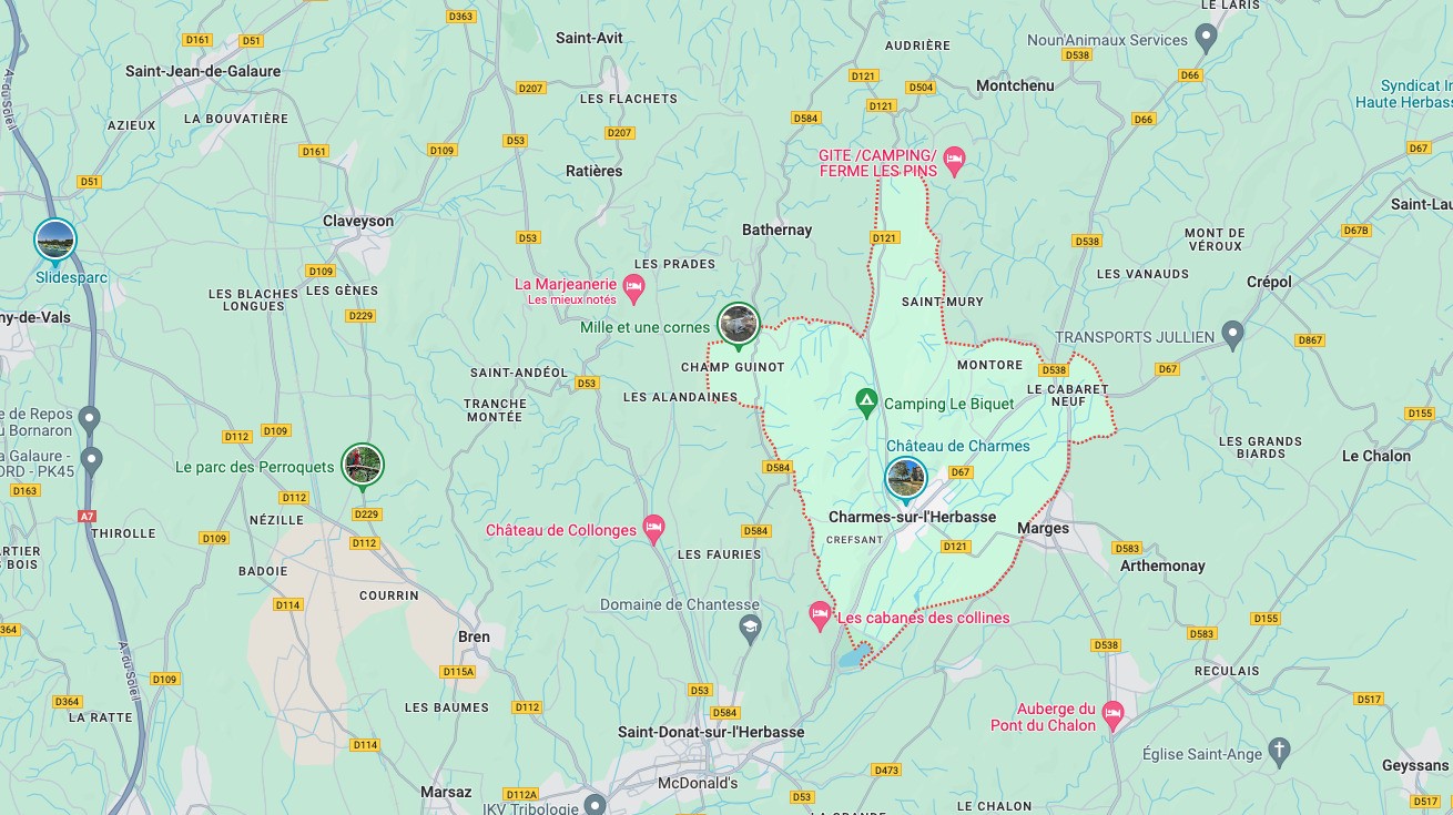 Vente Terrain à Charmes-sur-l'Herbasse 0 pièce