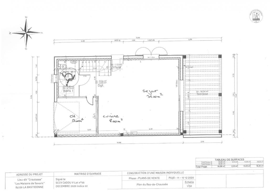 Vente Maison à la Bastidonne 5 pièces