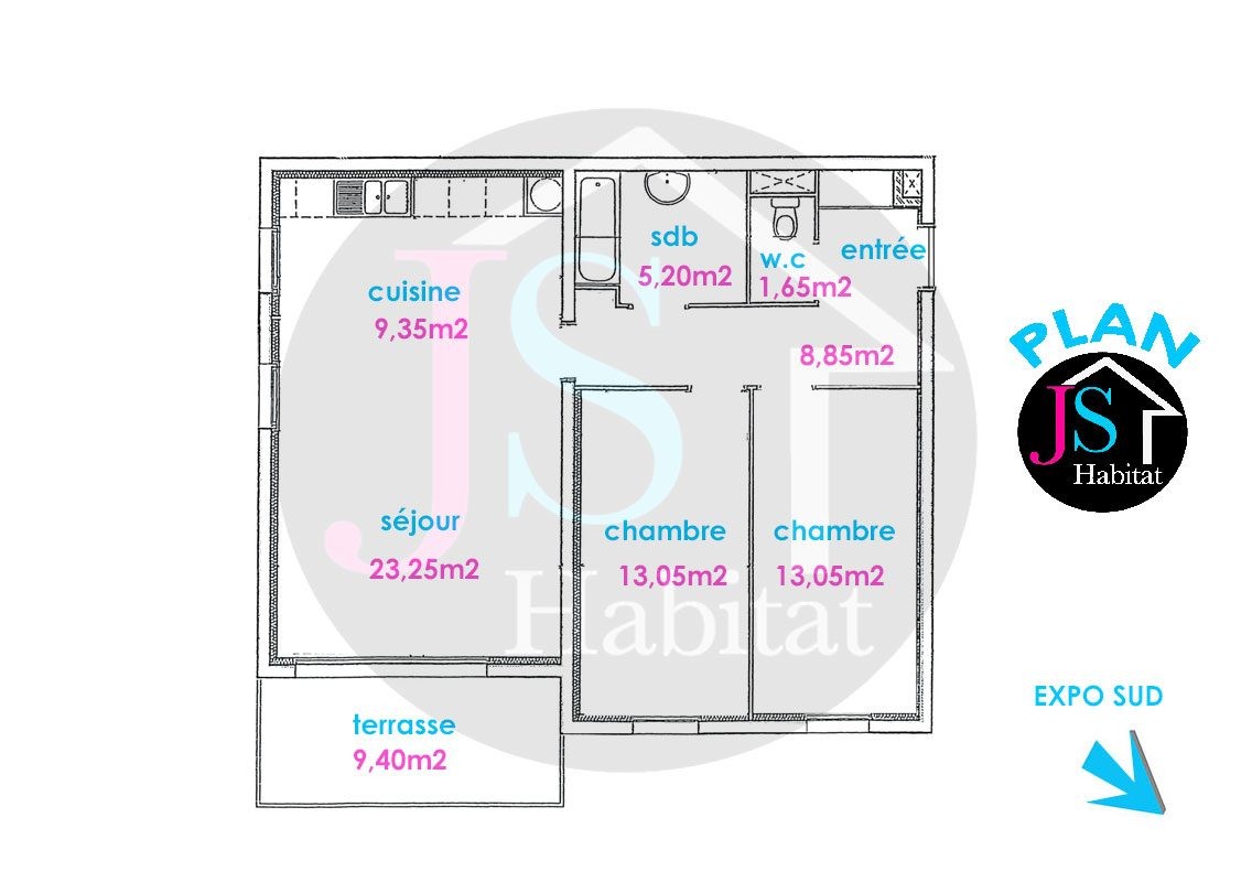 Location Appartement à Strasbourg 3 pièces