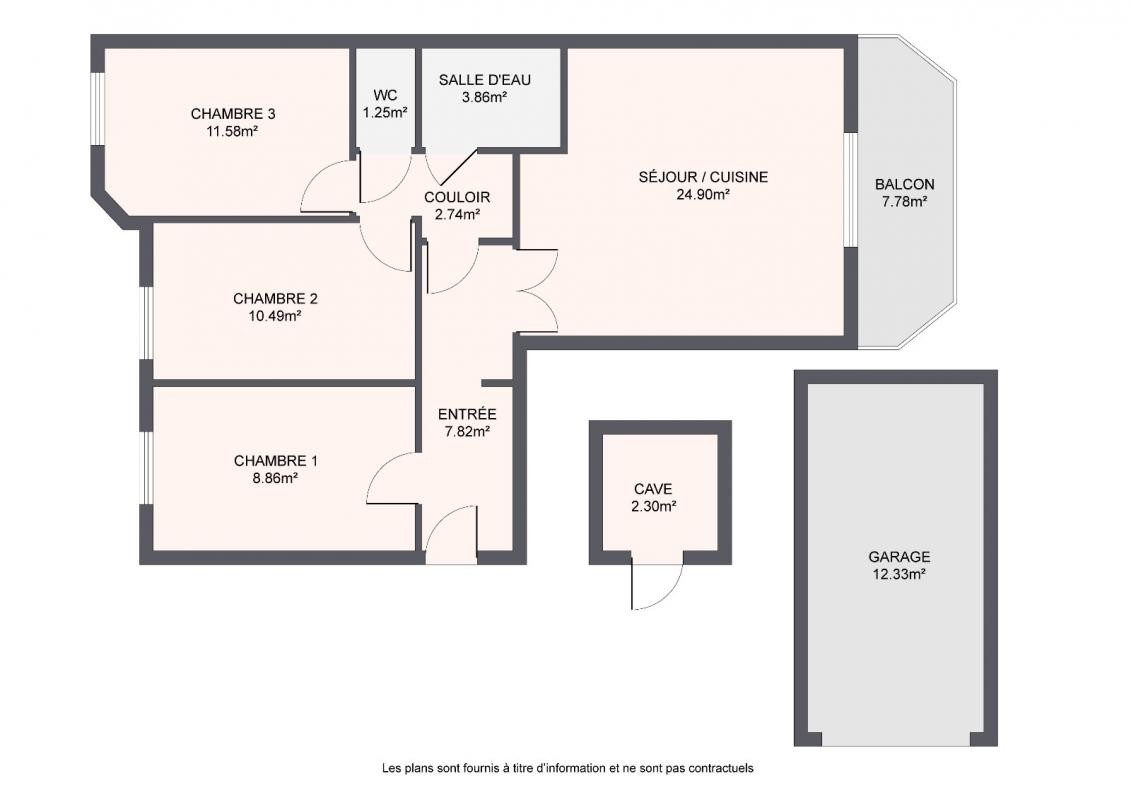 Vente Appartement à Lyon 3e arrondissement 4 pièces