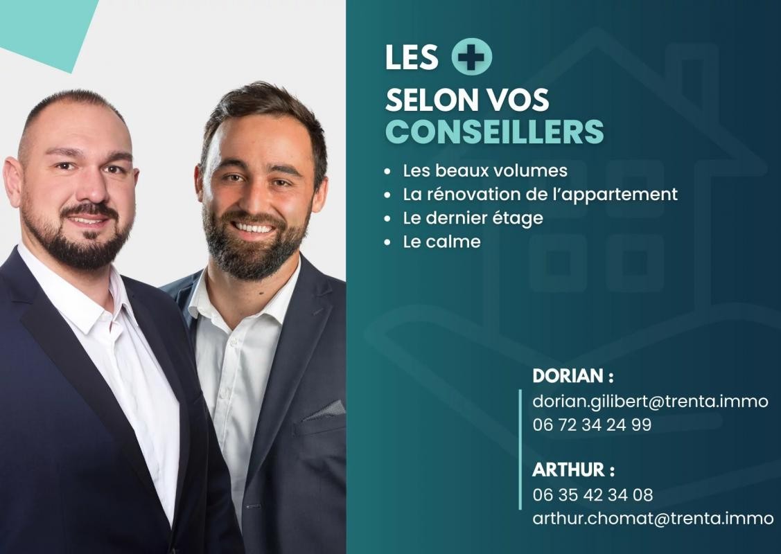 Vente Appartement à Voiron 3 pièces