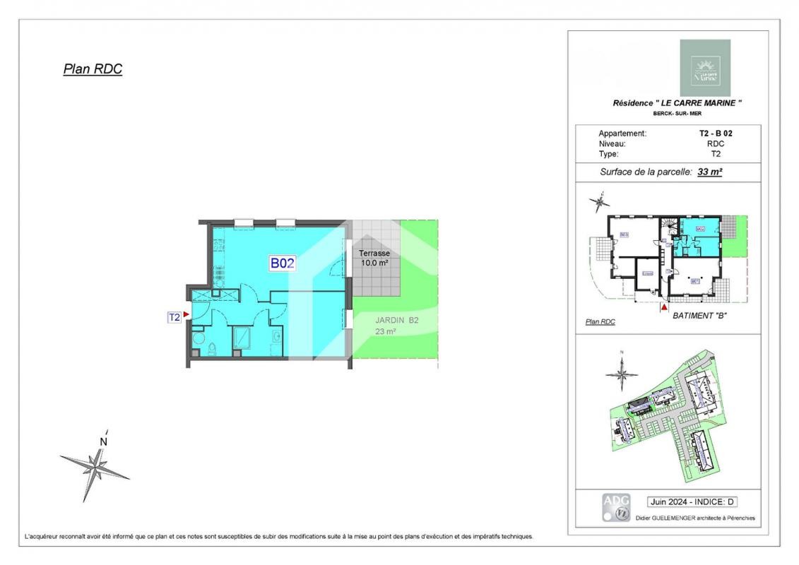 Vente Appartement à Berck 4 pièces