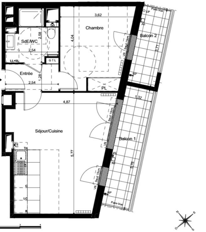 Vente Appartement à Suresnes 2 pièces