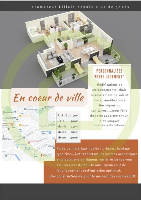 Vente Appartement à Pérenchies 4 pièces