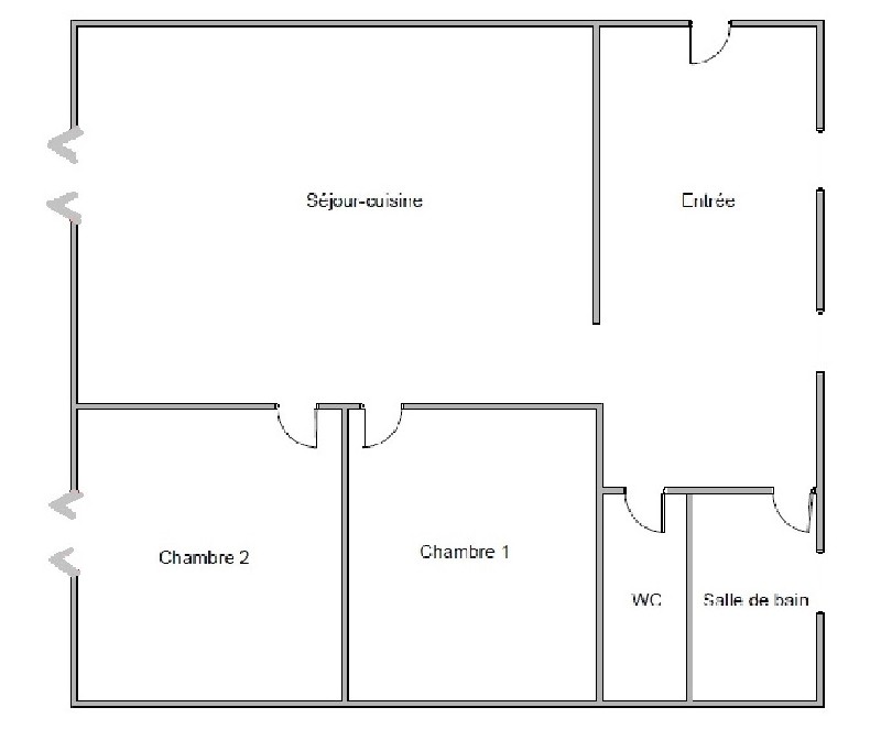 Location Appartement à le Vigan 3 pièces