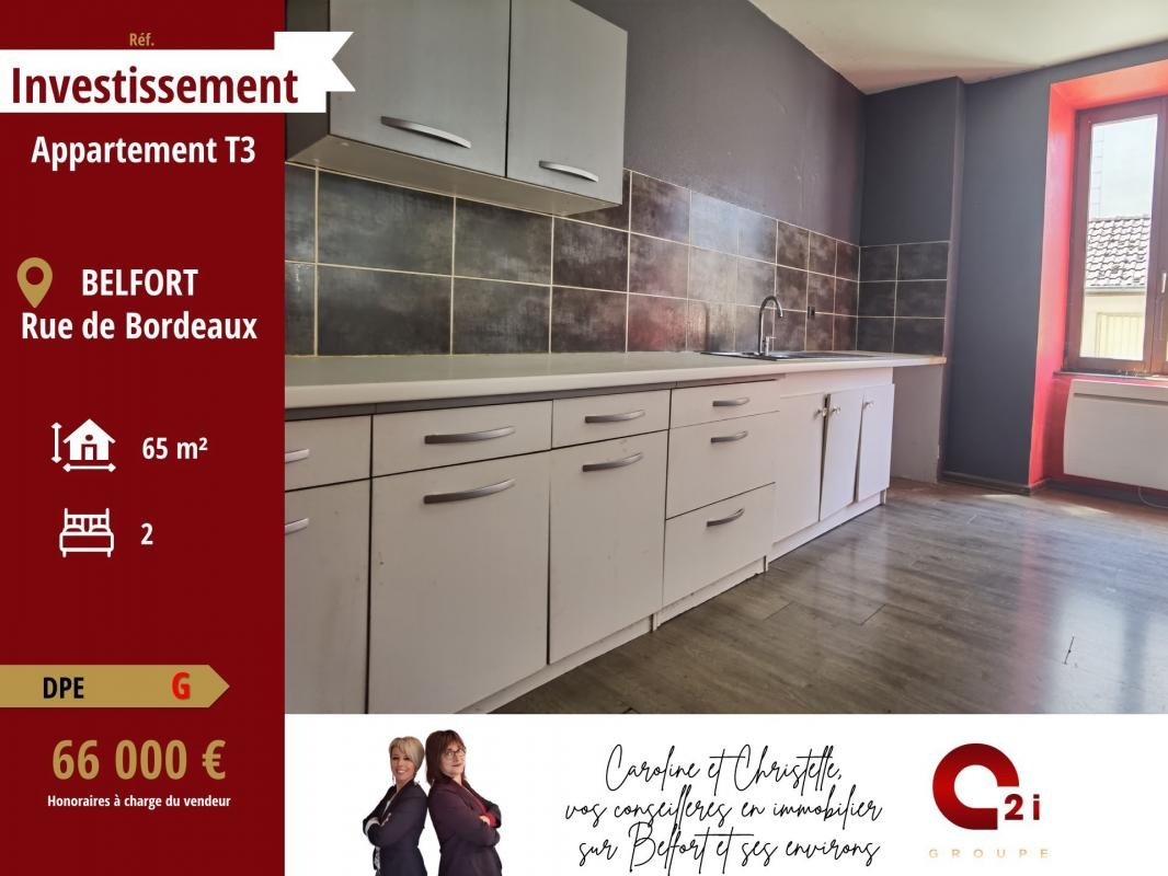 Vente Appartement à Belfort 3 pièces