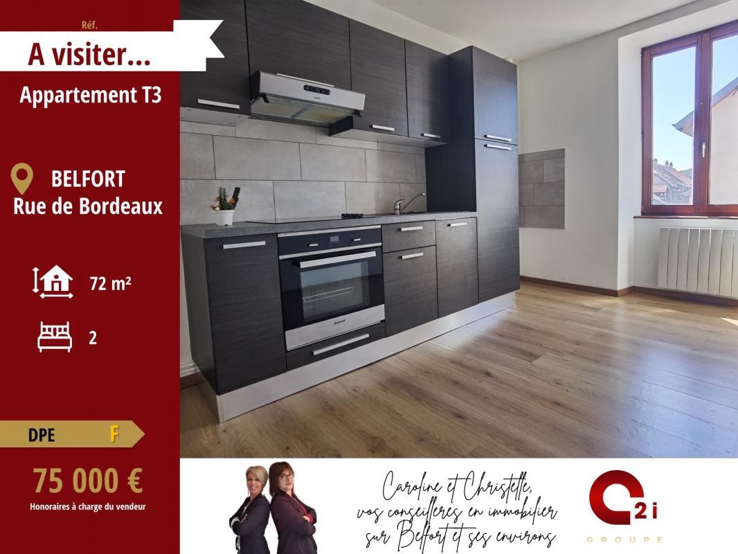 Vente Appartement à Belfort 3 pièces