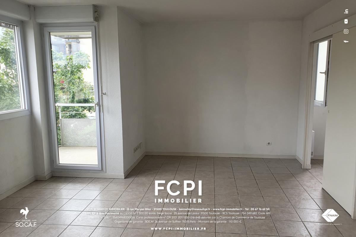 Vente Appartement à Toulouse 2 pièces