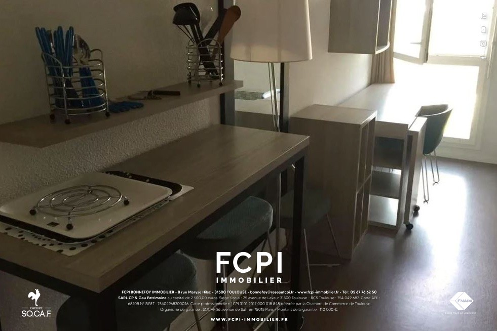 Vente Appartement à Toulouse 2 pièces