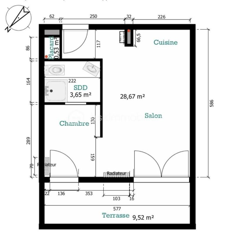 Vente Appartement à Montpellier 1 pièce