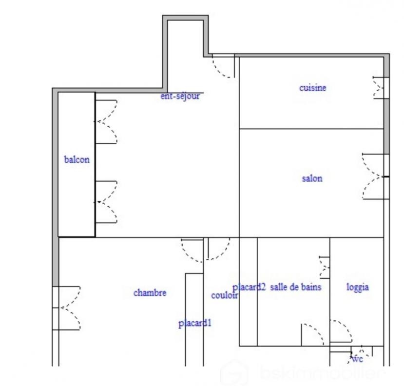 Vente Appartement à le Mans 3 pièces