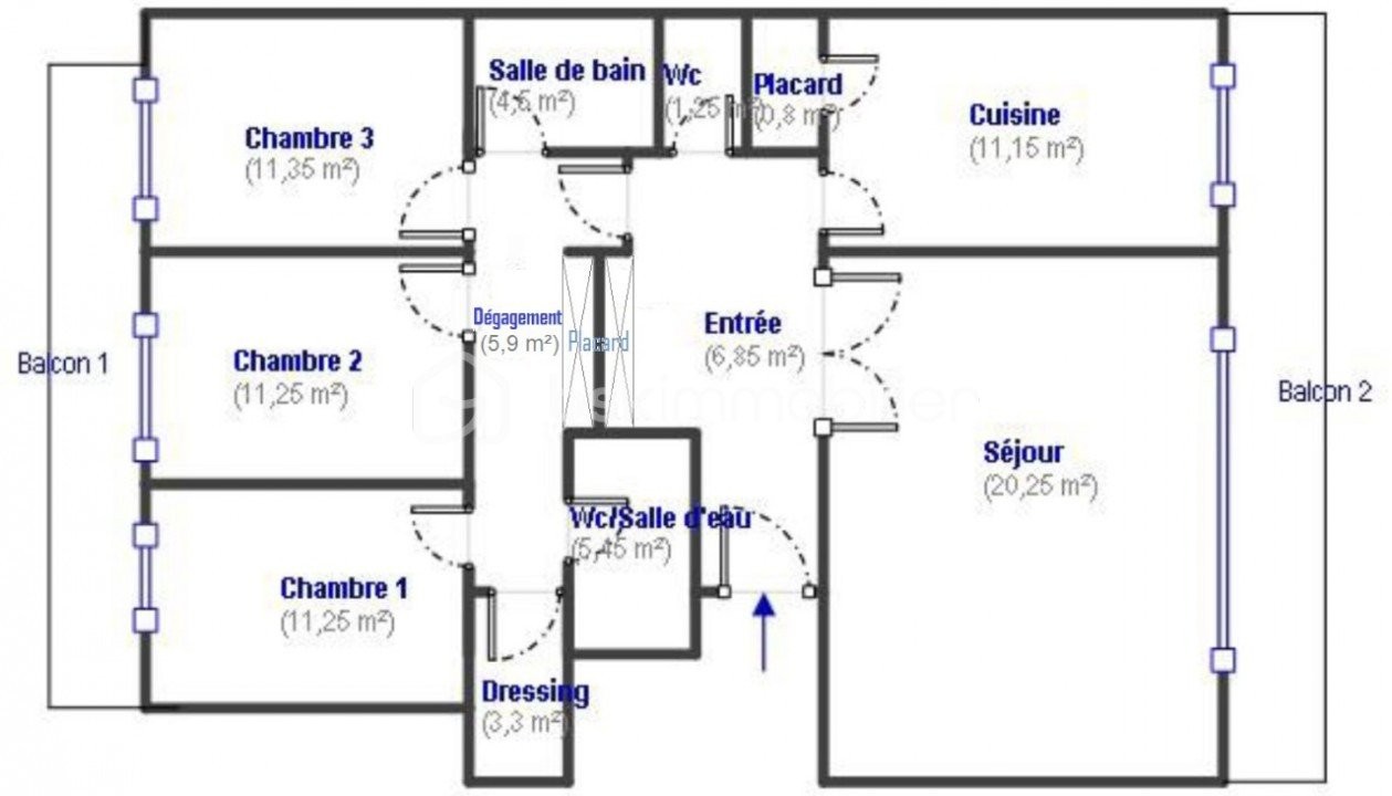 Vente Appartement à Montargis 5 pièces