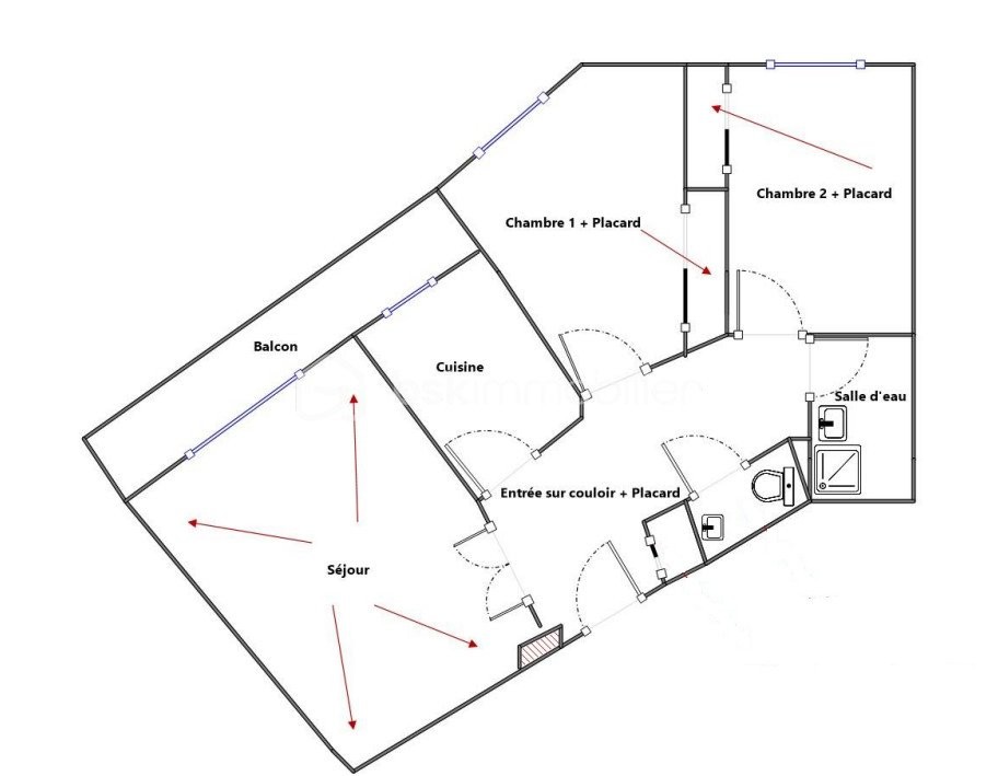 Vente Appartement à Neuilly-sur-Marne 3 pièces