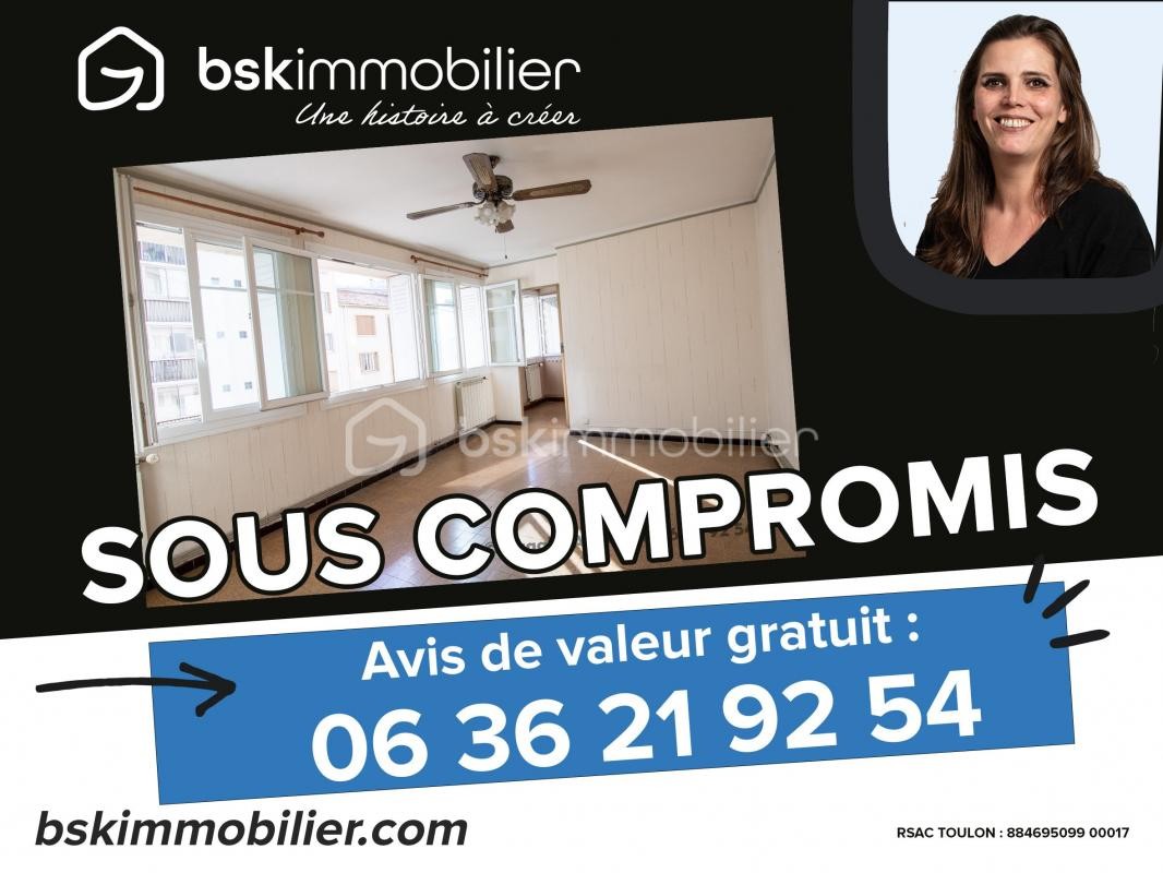 Vente Appartement à Toulon 4 pièces