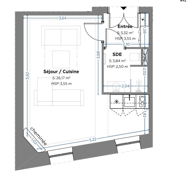 Vente Appartement à Talence 1 pièce