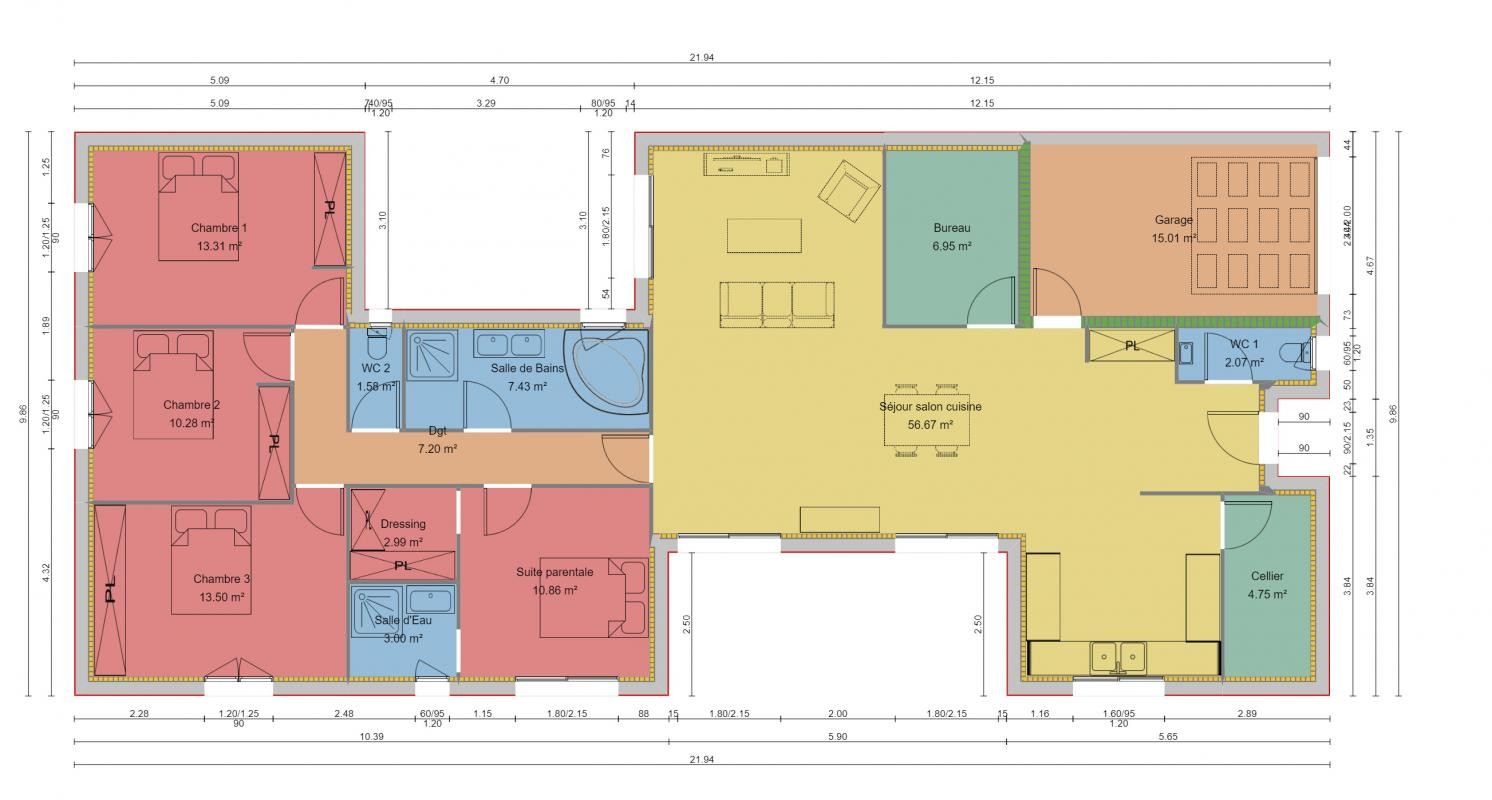 Vente Terrain à Salles 0 pièce