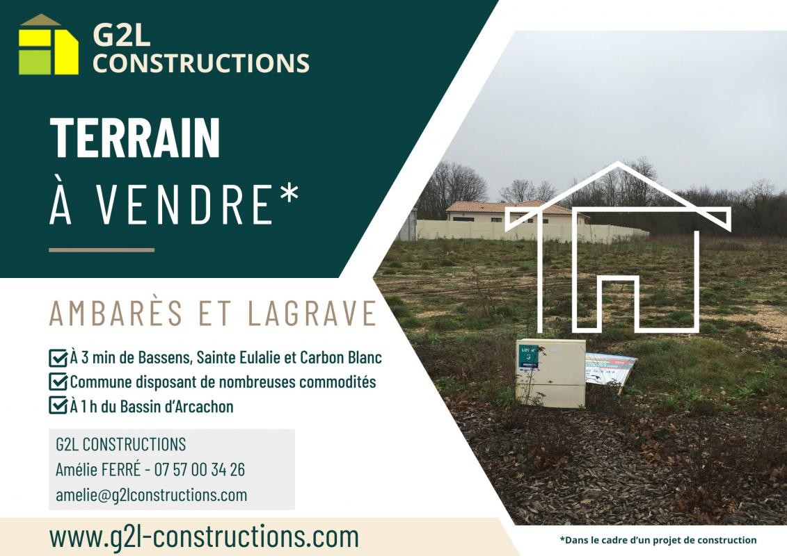 Construction Maison à Ambarès-et-Lagrave 4 pièces