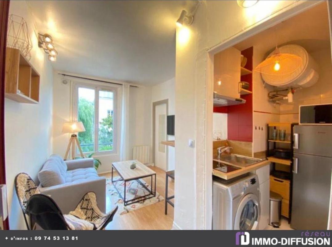 Vente Appartement à Asnières-sur-Seine 2 pièces