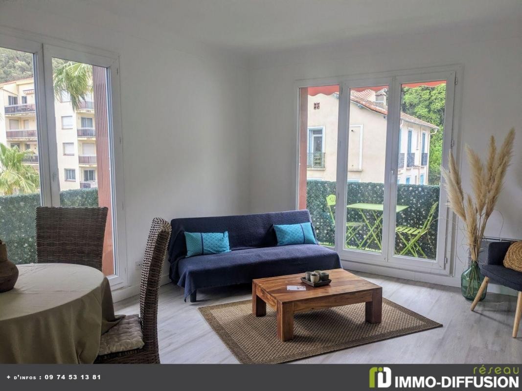 Vente Appartement à Amélie-les-Bains-Palalda 3 pièces