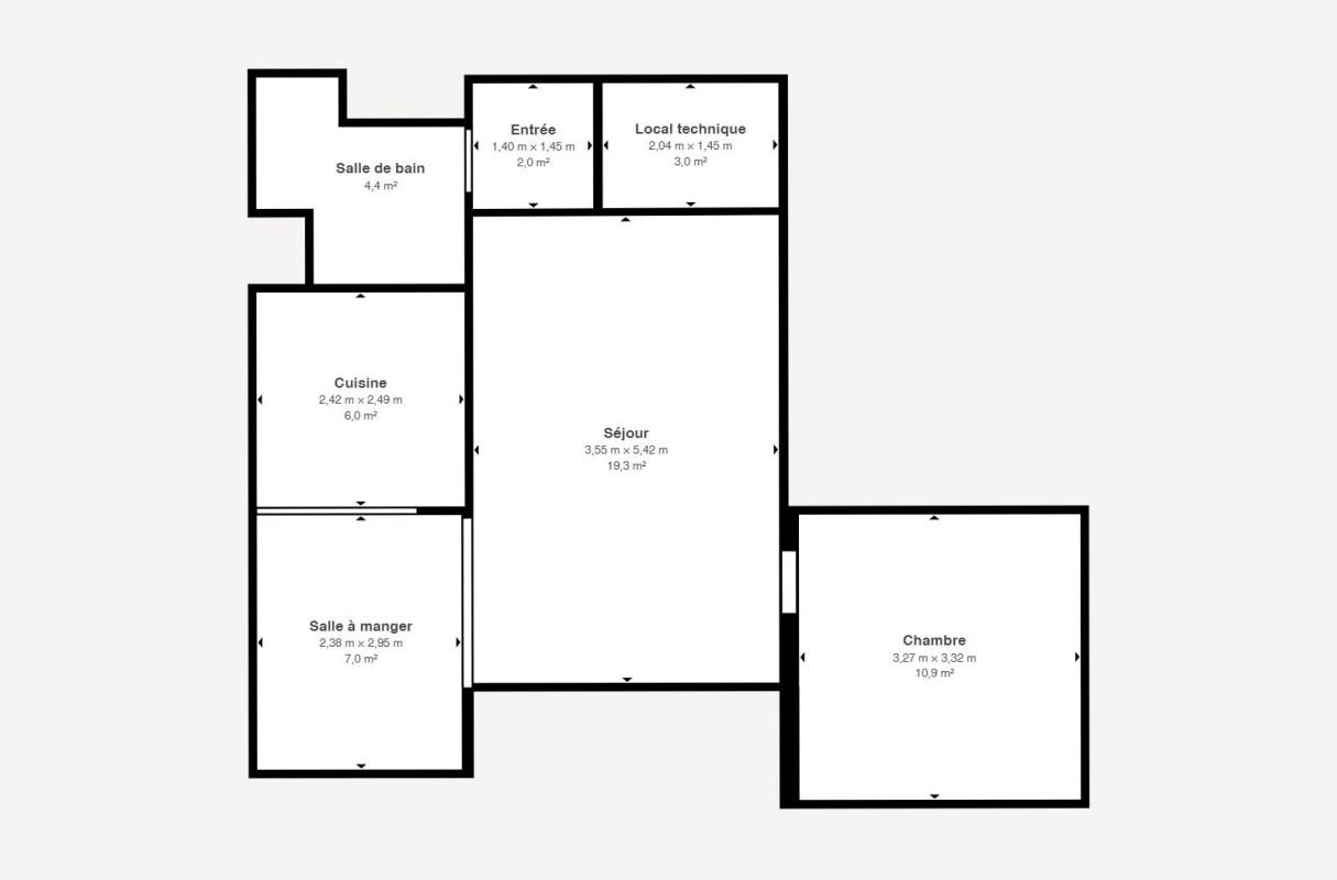 Location Appartement à Montpellier 2 pièces