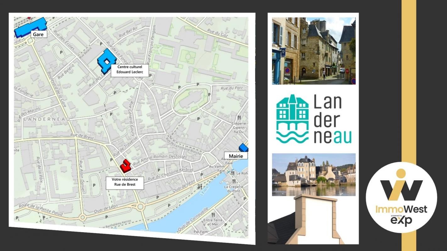 Vente Appartement à Landerneau 3 pièces