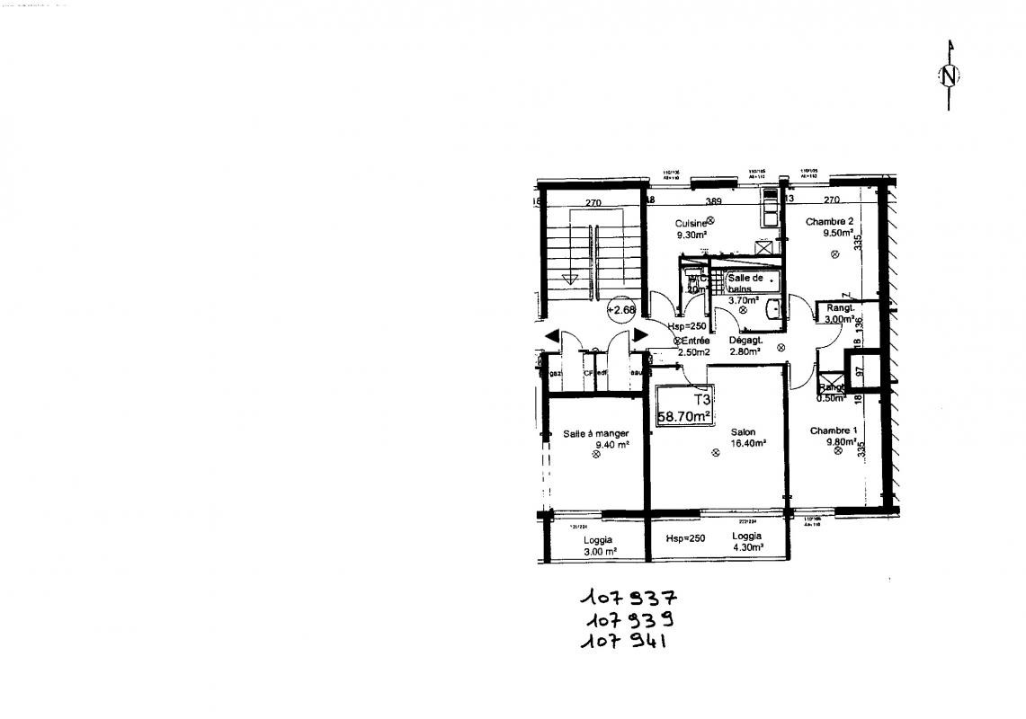 Location Appartement à Rennes 3 pièces