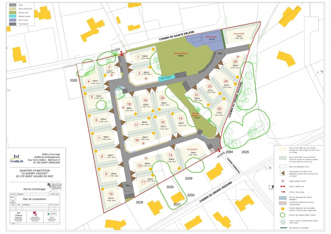 Vente Terrain à Saint-Hilaire-de-Riez 0 pièce