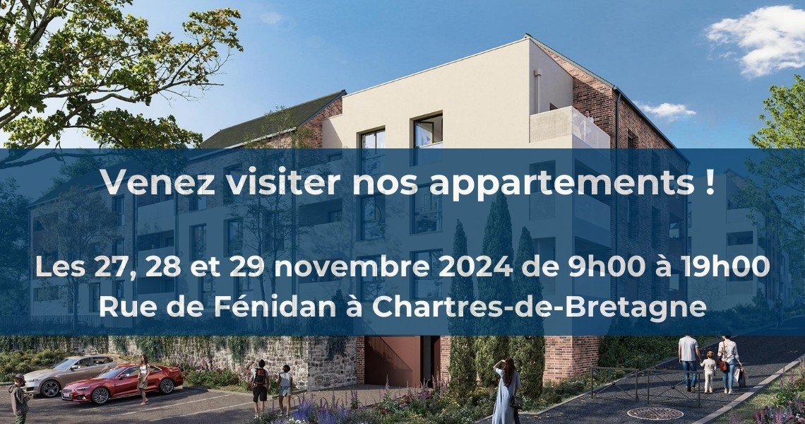 Neuf Appartement à Chartres-de-Bretagne 4 pièces