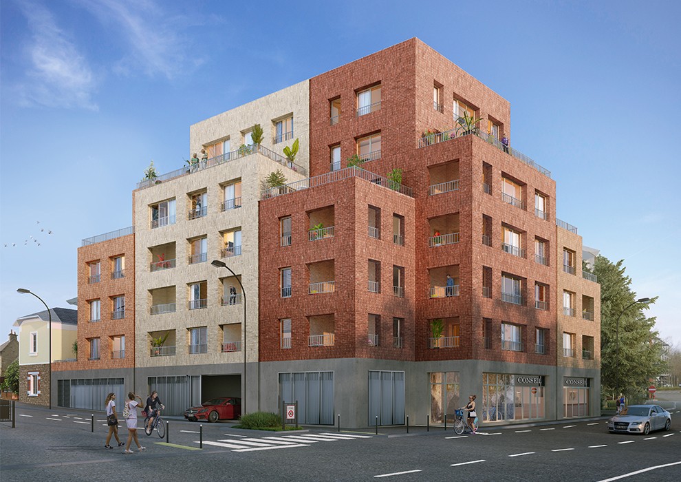 Neuf Appartement à Rennes 5 pièces