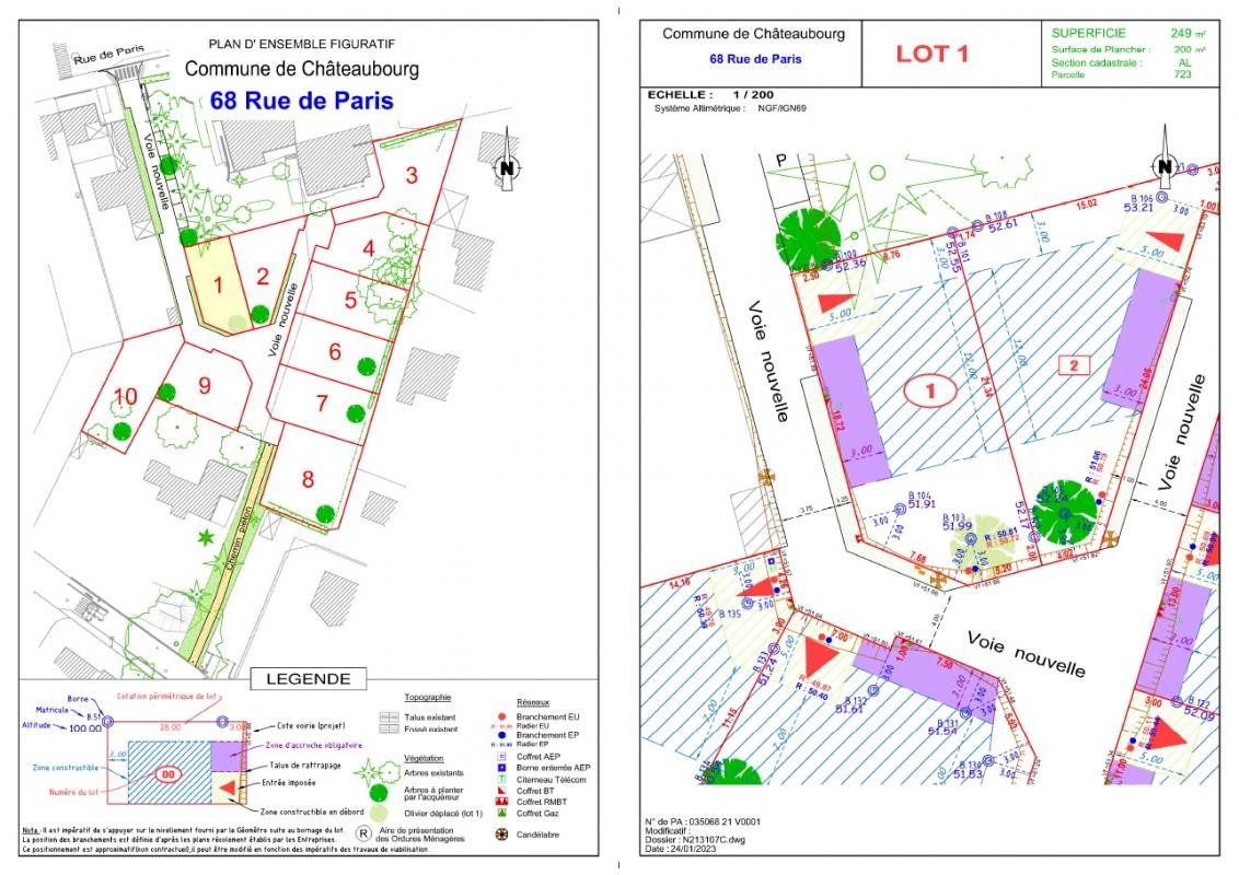 Vente Terrain à Châteaubourg 0 pièce