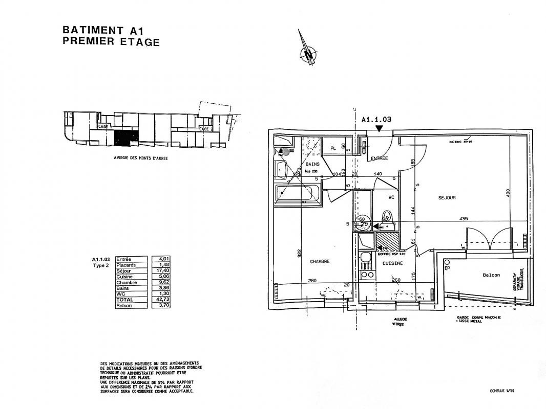 Location Appartement à Rennes 2 pièces