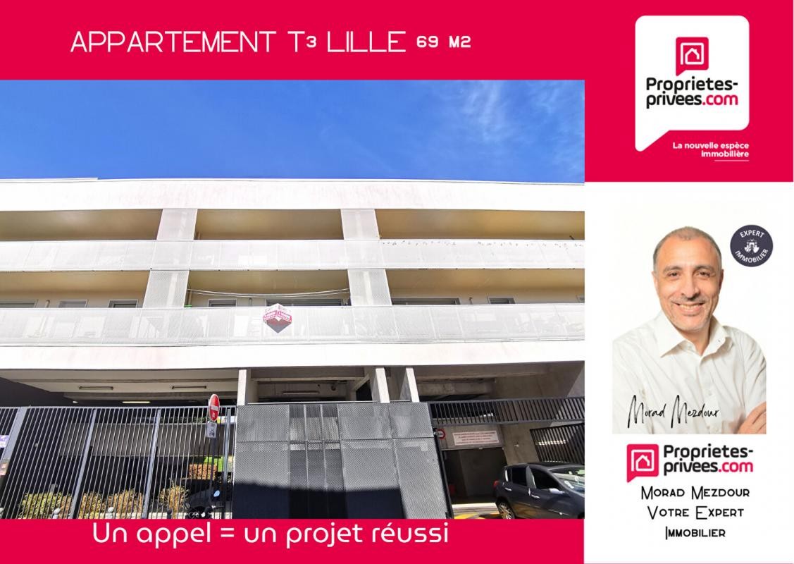 Vente Appartement à Lille 3 pièces