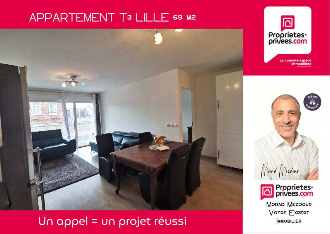 Vente Appartement à Lille 3 pièces