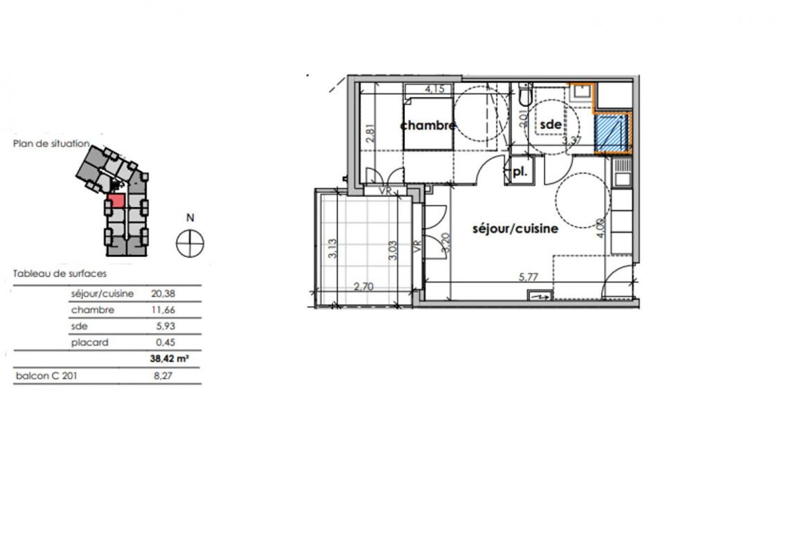 Vente Appartement à Sauvian 2 pièces